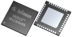 Infineon lança amplificadores de áudio multinível Classe D MERUS