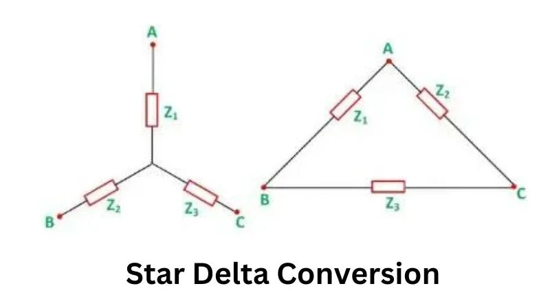 Instruções para converter um motor com conexão estrela em conexão delta