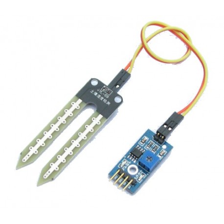 Interface do sensor de umidade do solo de água de chuva com módulo WiFi Nodemcu Esp8266-12E