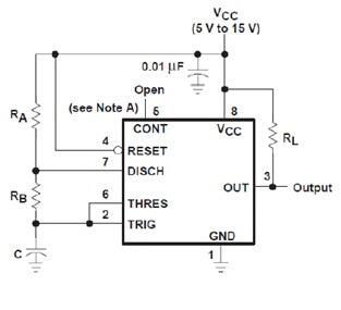 Jogo de tiro usando IC555