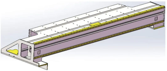 Máquina de corte a laser CNC: cálculo de deformação do feixe do eixo Y e análise modal