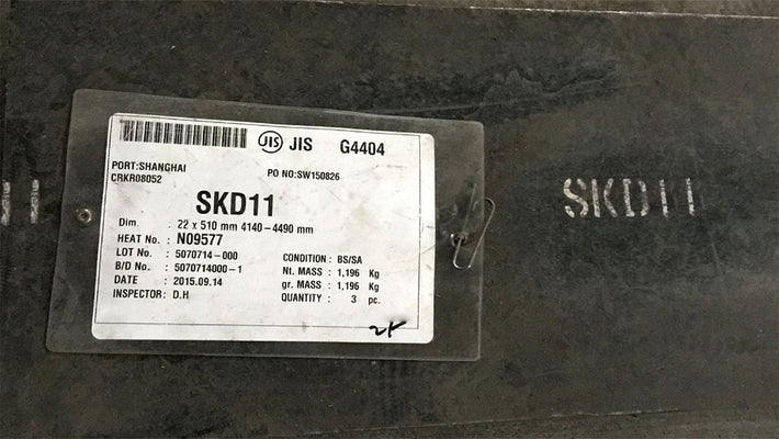 Material SKD10 Properties of steel SKD11 and equivalent 