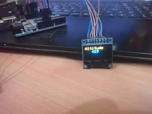 Medidor de altitude baseado em Arduino usando sensor BMP180