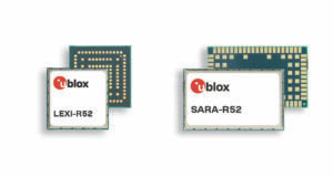 Módulos celulares LTE-M da u-Blox adaptados para aplicações de comunicações industriais