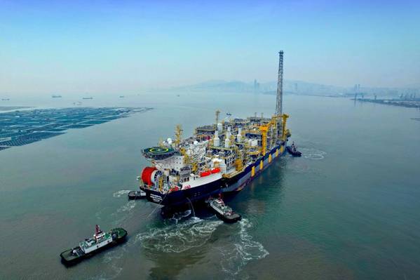 Llega a Brasil nueva FPSO para campo de petróleo y gas de Mero 