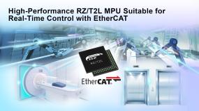 Novo microprocessador industrial Renesas suporta protocolo de comunicação EtherCAT