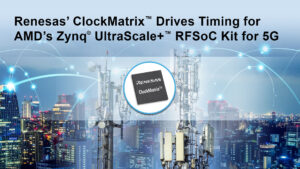 O ClockMatrix System Synchronizer da Renesas oferece conformidade com Classe D