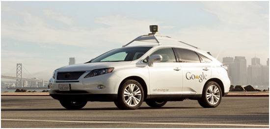 O carro sem motorista do Google