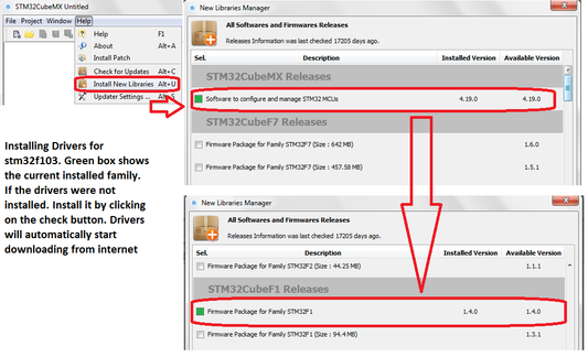 Pisca Led com microcontrolador Stm32f103c8 keil e Stmcubemx