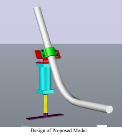 Projeto e Fabricação de Suporte Principal Automático para Veículos de Duas Rodas