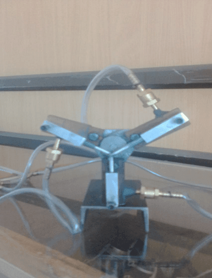 Projeto e desenvolvimento de motor de ar radial