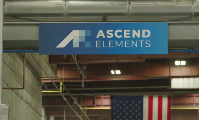 Sustainable battery materials provider Ascend Elements raises $162 million to build new US factory 