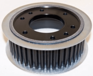 Quando as correias síncronas precisam de polias flangeadas?