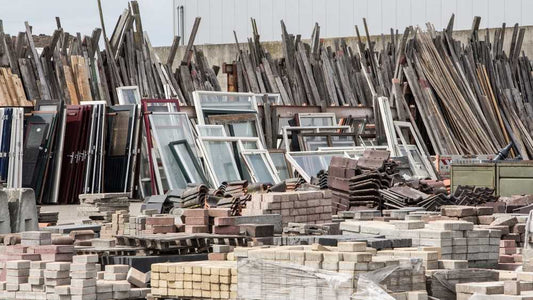 Reciclagem de materiais de construção