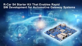 Renesas apresenta R-Car S4 Starter Kit para sistemas automotivos