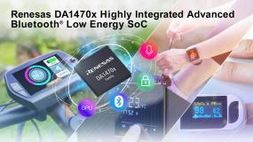 Renesas lança SoC Bluetooth Low Energy altamente avançado e integrado