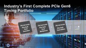 Renesas oferece os primeiros buffers de clock e multiplexadores PCIe Gen6 do setor