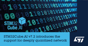 STMicroelectronics amplia ferramenta de desenvolvimento STM32Cube.AI