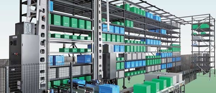 Sistema automatizado de armazenamento e recuperação |  Tipos, vantagens do AS/RS