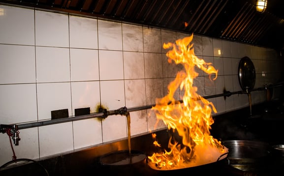 Sistemas de extinción de incendios para cocinas comerciales 