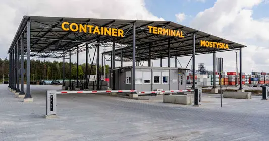 Terminal de contêineres de Mostyska movimentou 72,4 TEU de carga em 2023