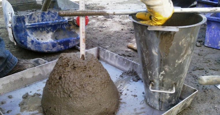 Concrete drop test | Measurement of concrete workability 