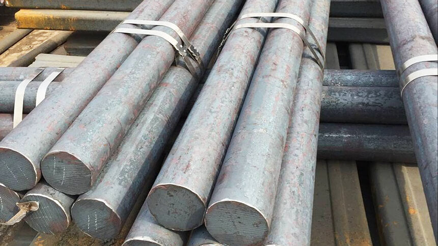 Tratamento térmico de aço carbono ASTM SAE AISI 1045, composição quími ...