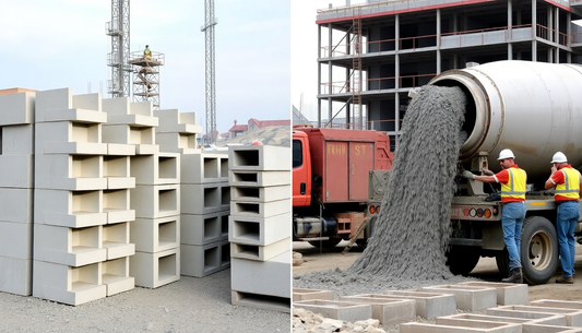 Concreto Pré-Moldado vs. Concreto Usinado: Qual é a melhor opção para Construção?
