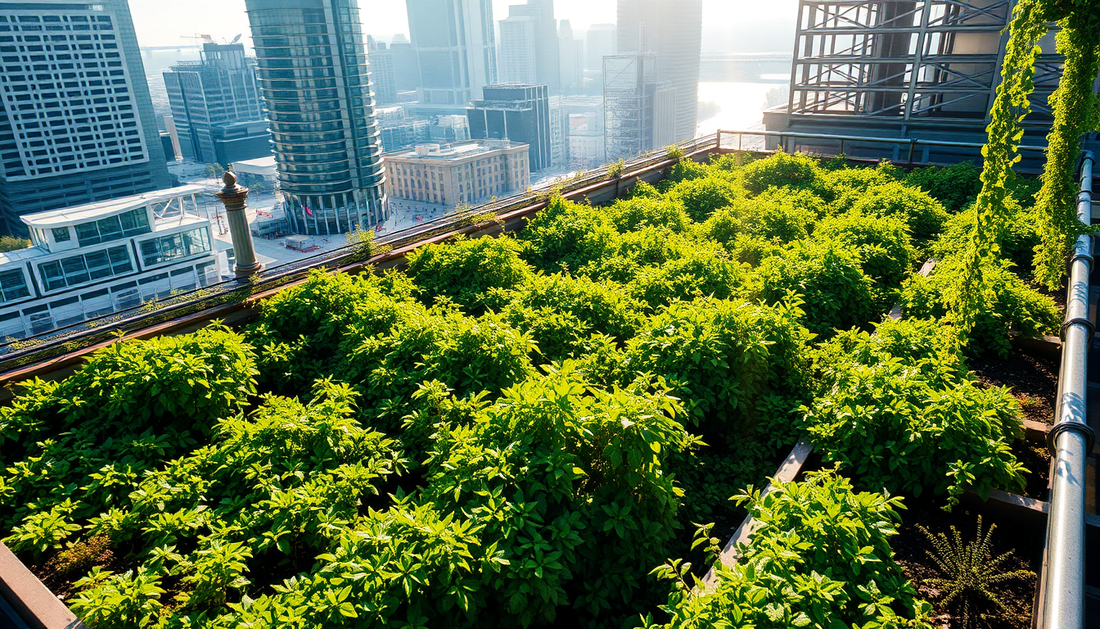 Coberturas Verdes em Estruturas Metálicas: Integrando Espaços Verdes em Coberturas Metálicas