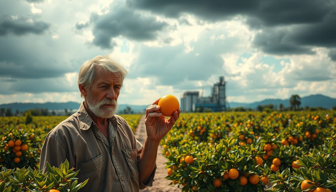 O Suco de Laranja está ficando mais caro: Entenda o porquê