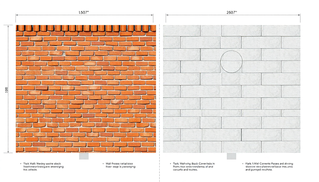 Paredes de Tijolos vs. Paredes de Blocos de Concreto: Qual a Melhor Opção para sua Construção?