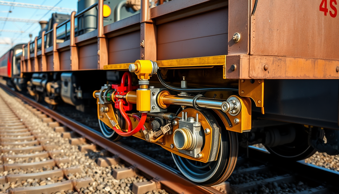 Hidráulica no Setor Ferroviário: Freios e Suspensão de Vagões