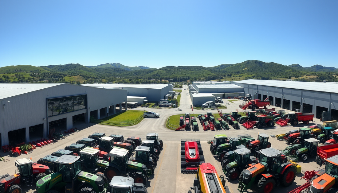 As Fábricas de Aço e Equipamentos Agrícolas da AGCO no Brasil