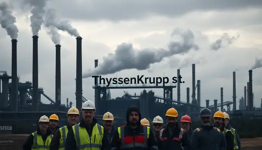 Crise na indústria siderúrgica alemã: ThyssenKrupp Steel anuncia cortes profundos