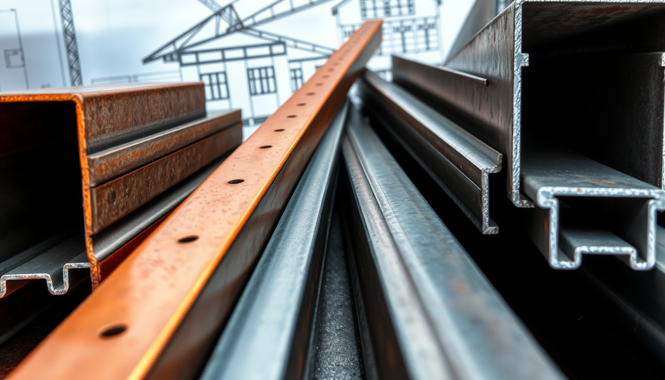 Perfil de Aço para Estrutura Metálica: Tipos e aplicações em projetos ...