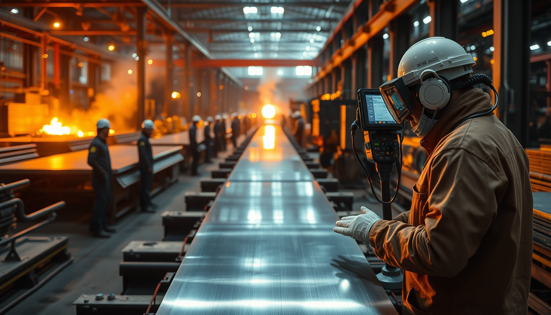 A Importância do Controle de Qualidade na Fabricação de Aços