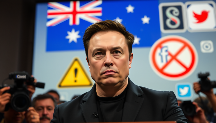 Elon Musk ataca Governo Australiano os chamando de "Fascista"