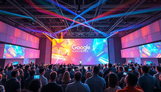 Revelações Emocionantes do Maior Evento de Hardware do Google