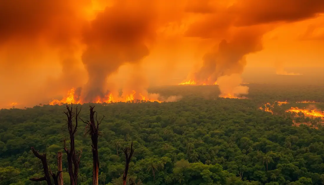 Queimadas na Amazônia e seu Impacto Ambiental