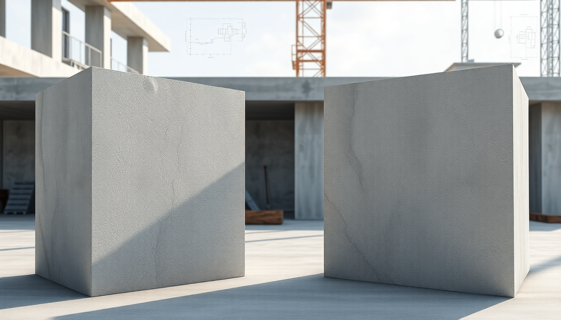 Concreto Leve vs. Concreto Pesado: Escolhendo a solução ideal para Construção