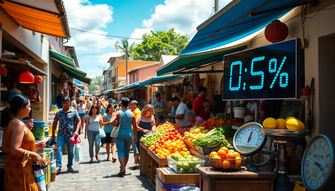 Comércio brasileiro registra alta de 0,5% em setembro