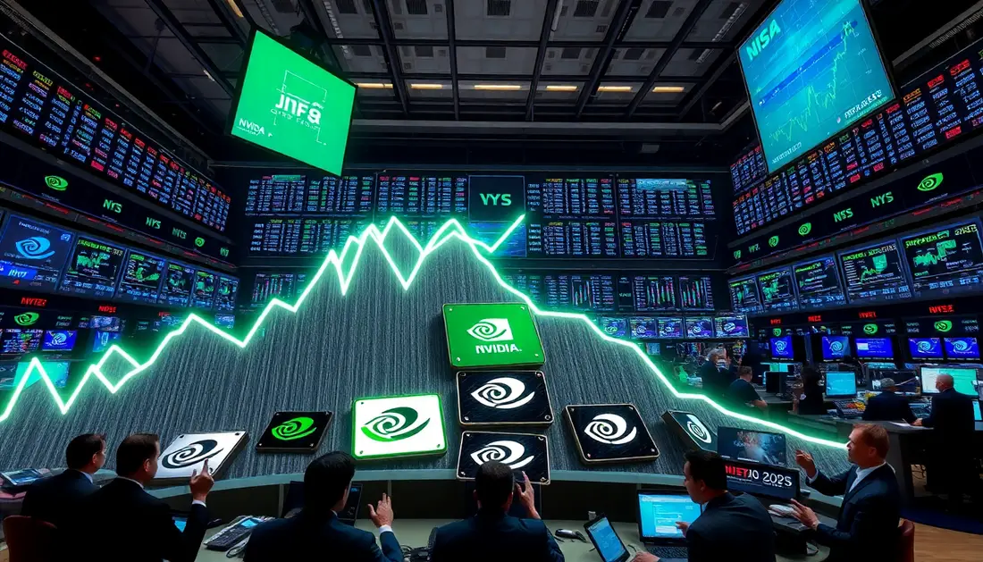 Ascensão e Queda do Magnificent Seven: Como a Nvidia dominou o mercado de ações