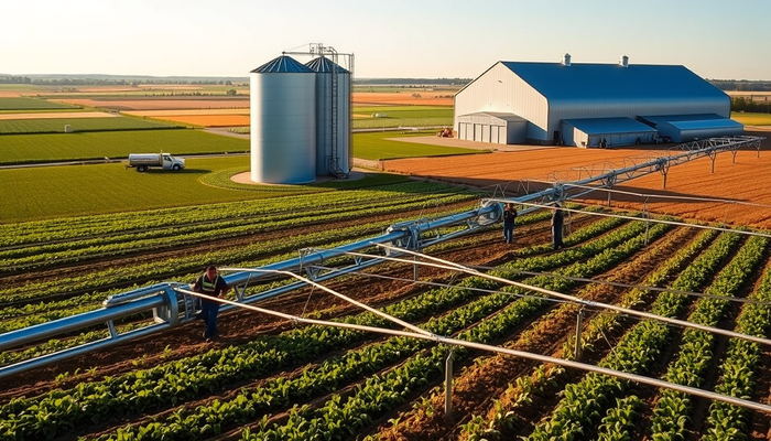 Investimentos em Infraestrutura Agrícola Impulsionam Demanda por Aço