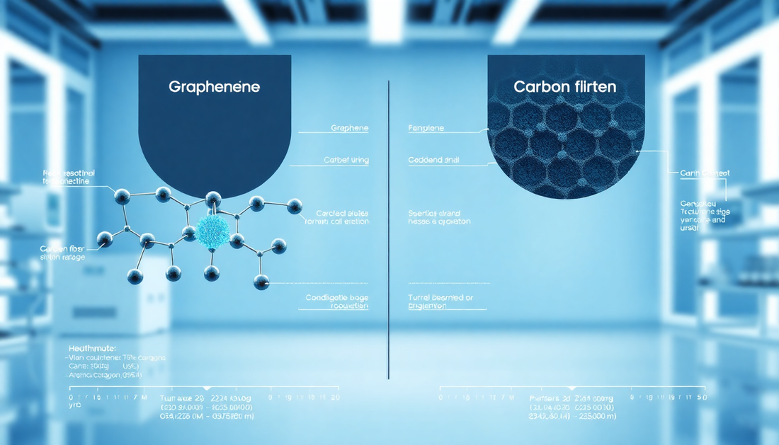 Grafeno vs. Fibra de Carbono: Qual Material é melhor para sua Aplicação?