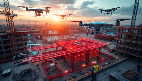 Drones: A Revolução na Inspeção e Monitoramento de Obras