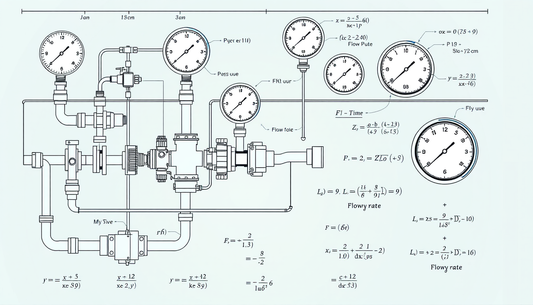 Cálculos de Pressão e Vazão em Sistemas Hidráulicos