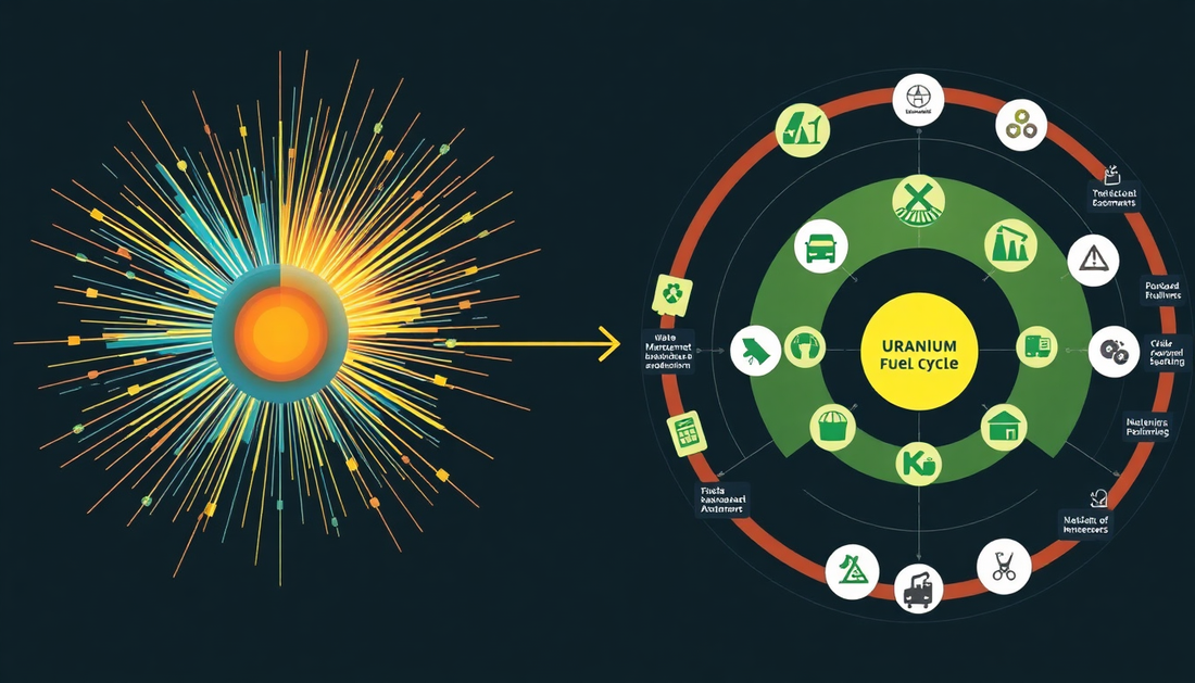 Fissão Nuclear e o Ciclo do Combustível de Urânio