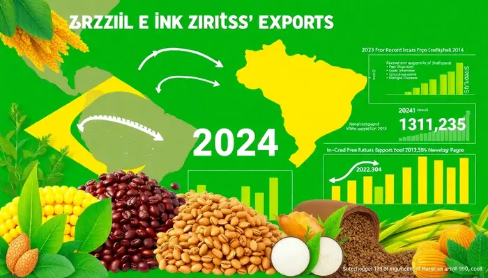 Exportações do Agronegócio Brasileiro atingem novo recorde em Setembro de 2024