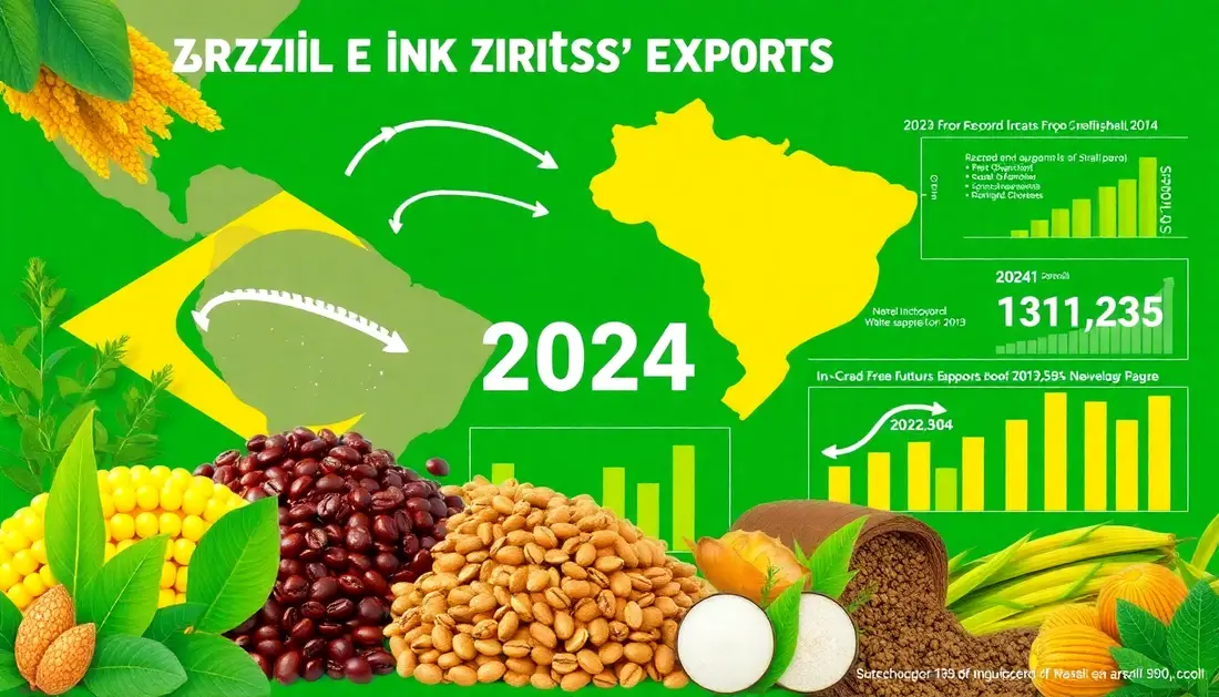 Exportações do Agronegócio Brasileiro atingem novo recorde em Setembro de 2024