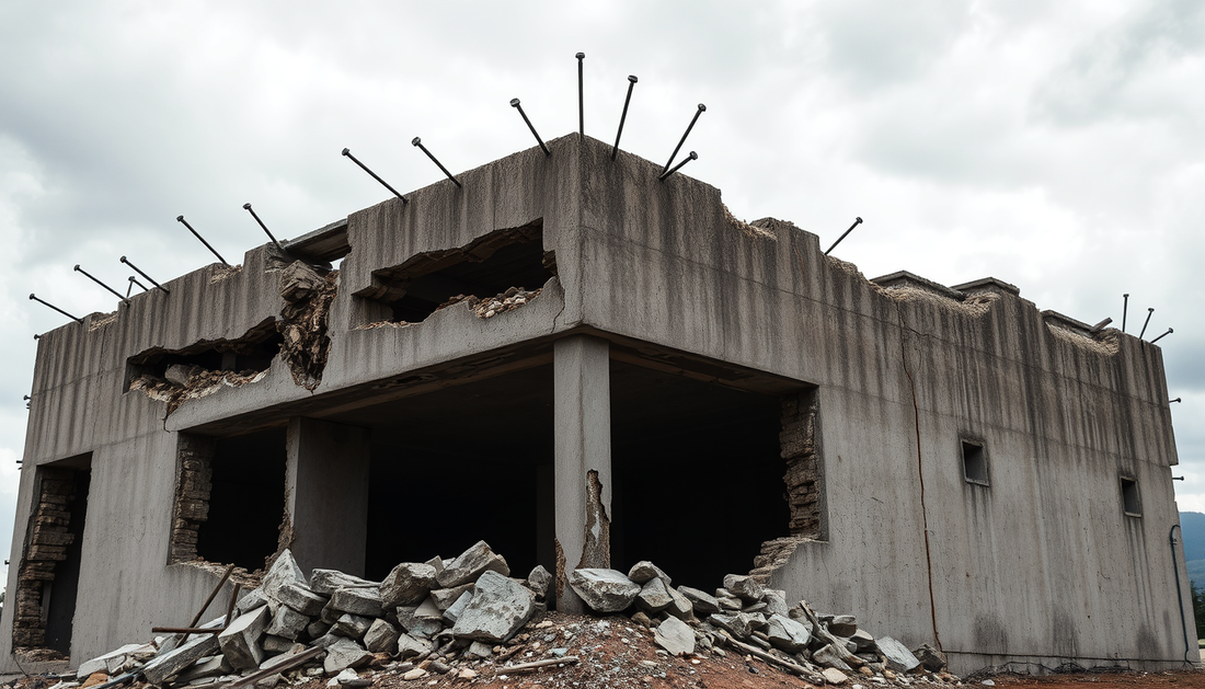 O Impacto Devastador da Falta de Manutenção em Estruturas de Concreto Armado